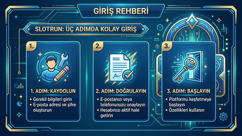 Slotrun giriş rehberi 2026 banner görseli