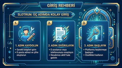 Slotrun giriş rehberi 2026 blog görseli
