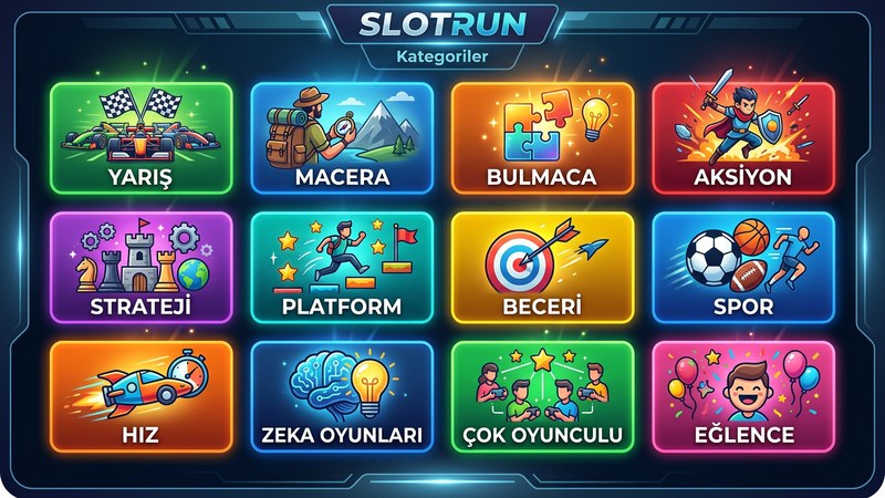 Slotrun oyun kategorileri inceleme banner