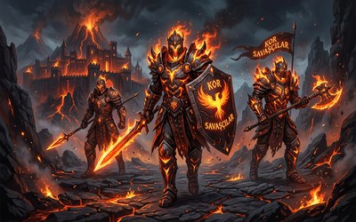Cinder Warriors zırhlı dövüş oyunu