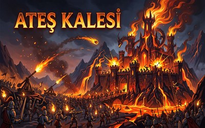 Fortress of Flame ateş kalesi savaş oyunu