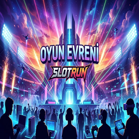 Slotrun dijital oyun platformu hero görseli